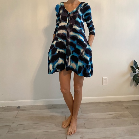 DIANE von FURSTENBERG _Luce_ Silk Jersey Dress size 2 - Picture 2 of 8